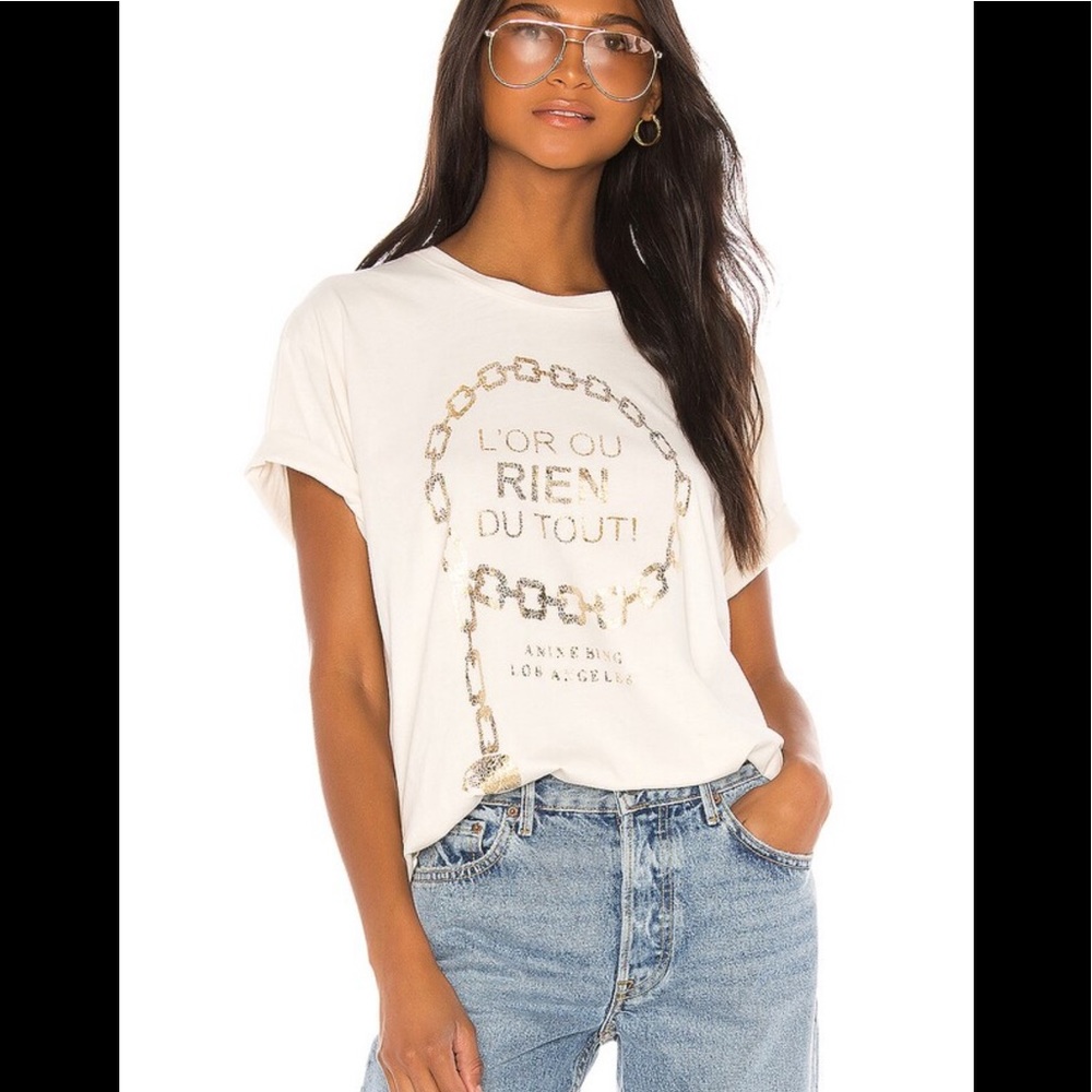 ✨ANINE BING Ringo Goldie Tee✨